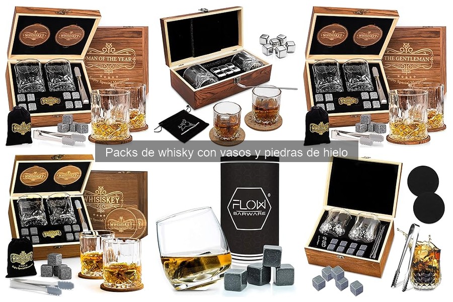 Packs de Whisky con Vasos y Piedras de Hielo: ¿Qué Son?