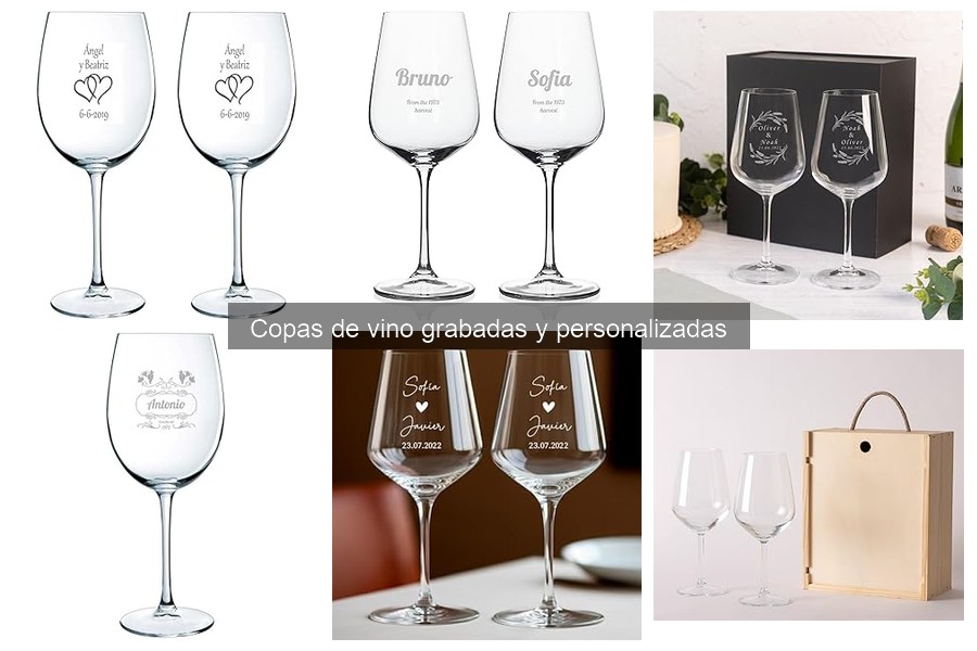 Personaliza copas de vino para eventos especiales