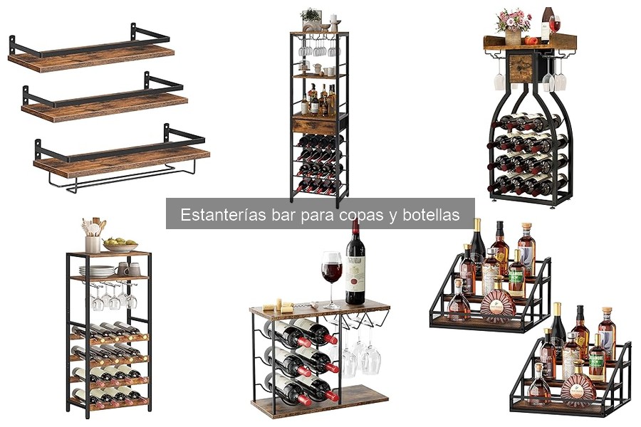 Personaliza tu estantería bar: ideas y consejos útiles