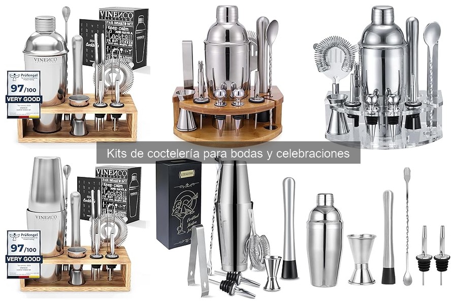 Personaliza tu kit de coctelería para bodas fácilmente