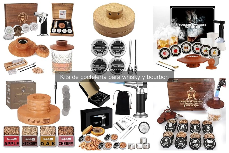 Personaliza tu kit de coctelería para whisky y bourbon