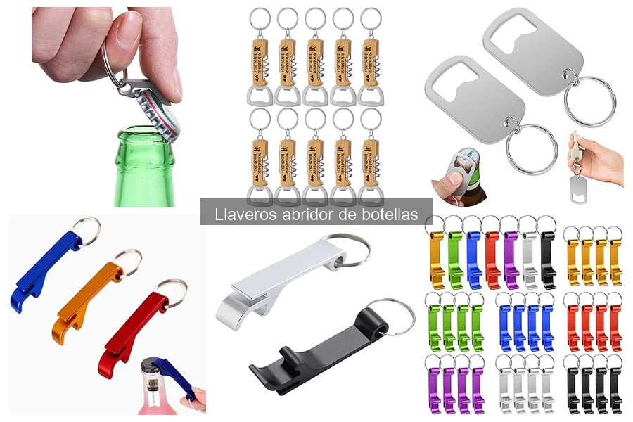 Personaliza tu llavero abridor de botellas de forma original