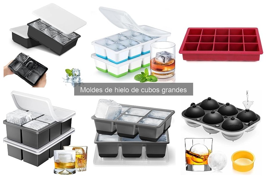¿Por qué elegir cubos de hielo grandes para cócteles?