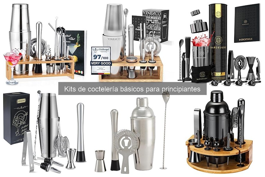 ¿Por qué necesitas un kit de coctelería si eres principiante?