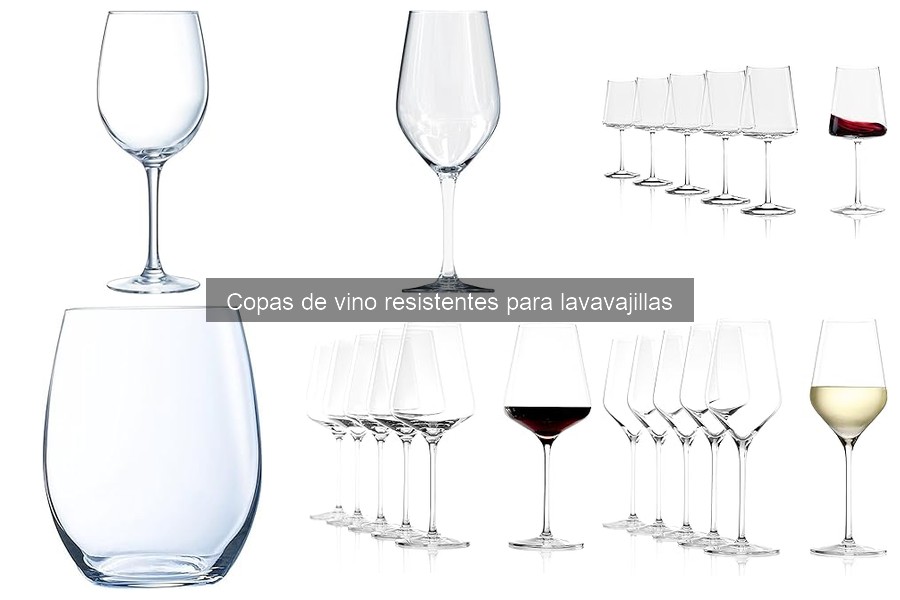 ¿Por qué se rompen las copas de vino en el lavavajillas?