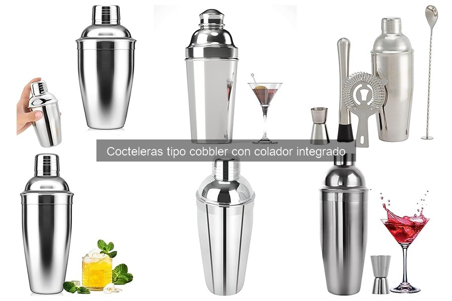 Precios Cocteleras Tipo Cobbler: Rango y Opciones