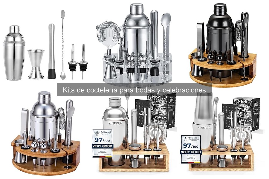 Precios de Kits de Coctelería para Bodas | Guía de Compra