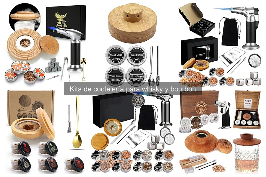 Precios de Kits de Coctelería para Whisky y Bourbon