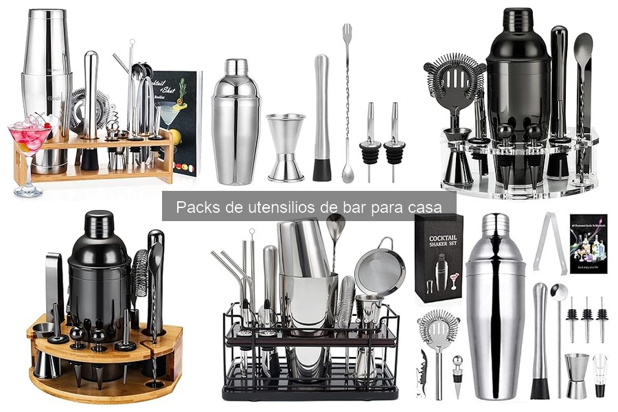 Precios de Packs de Utensilios de Bar para Casa【2023】