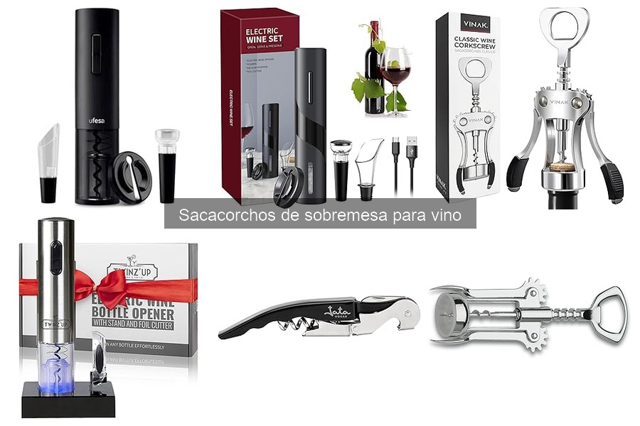 Precios de sacacorchos de sobremesa: ¿cuánto gastar?