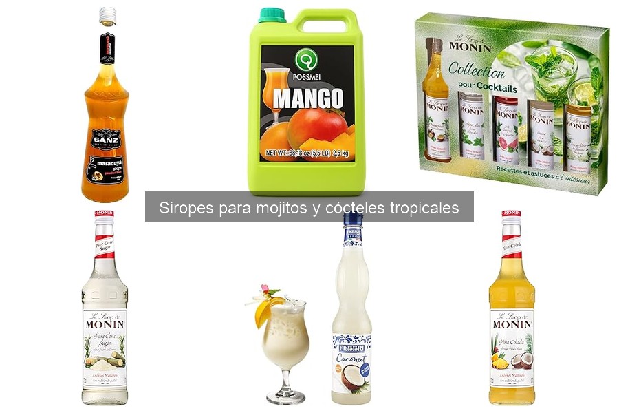 Precios de siropes para mojitos: Dónde comprarlos