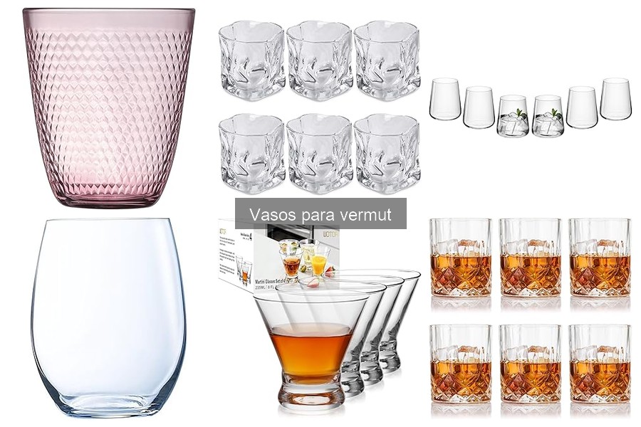 Precios de vasos para vermut: comparación y rangos