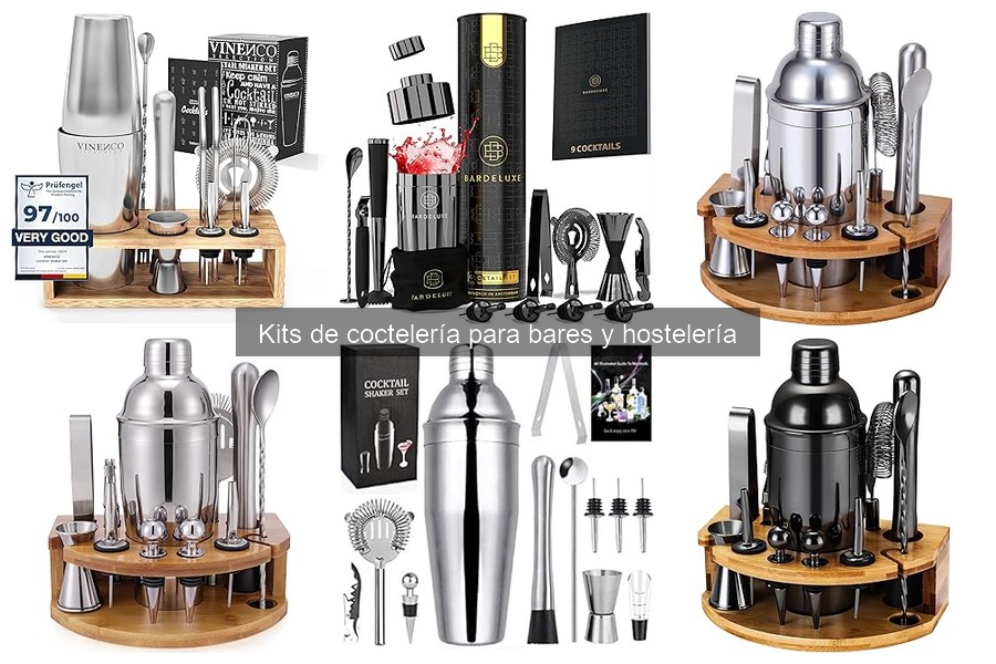 Precios promedio de kits de coctelería en 2023