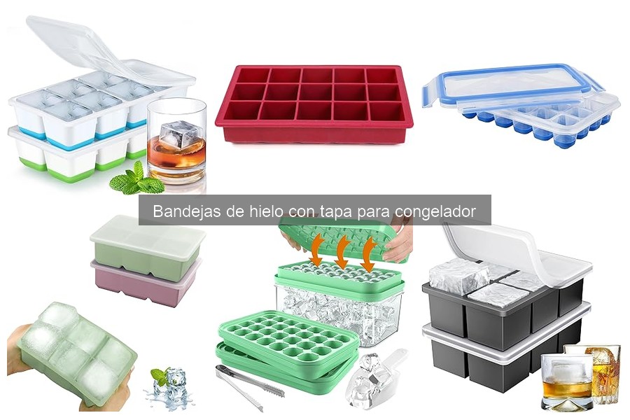 Preguntas Frecuentes sobre Bandejas de Hielo con Tapa
