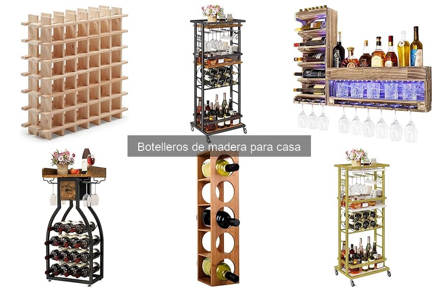Preguntas frecuentes sobre botelleros de madera para casa