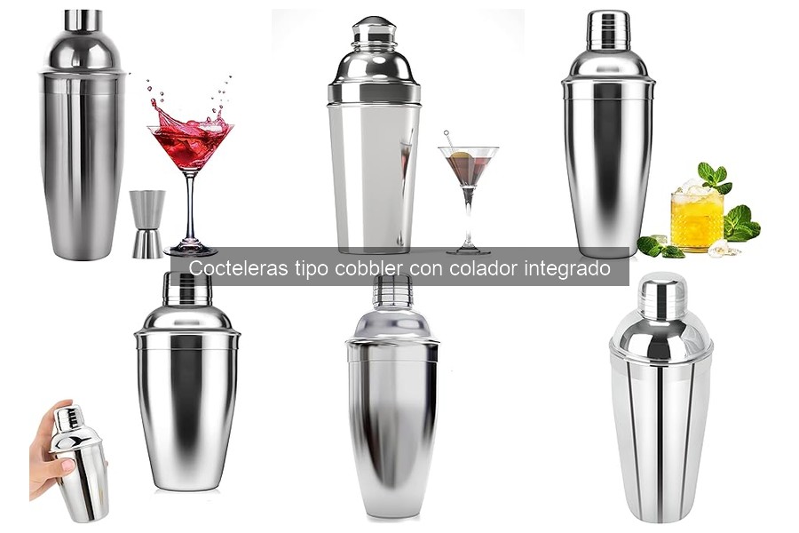 Preguntas frecuentes sobre cocteleras tipo cobbler