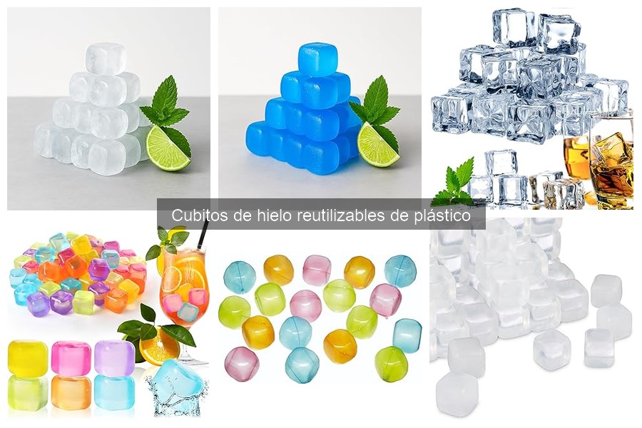 Preguntas frecuentes sobre cubitos de hielo reutilizables