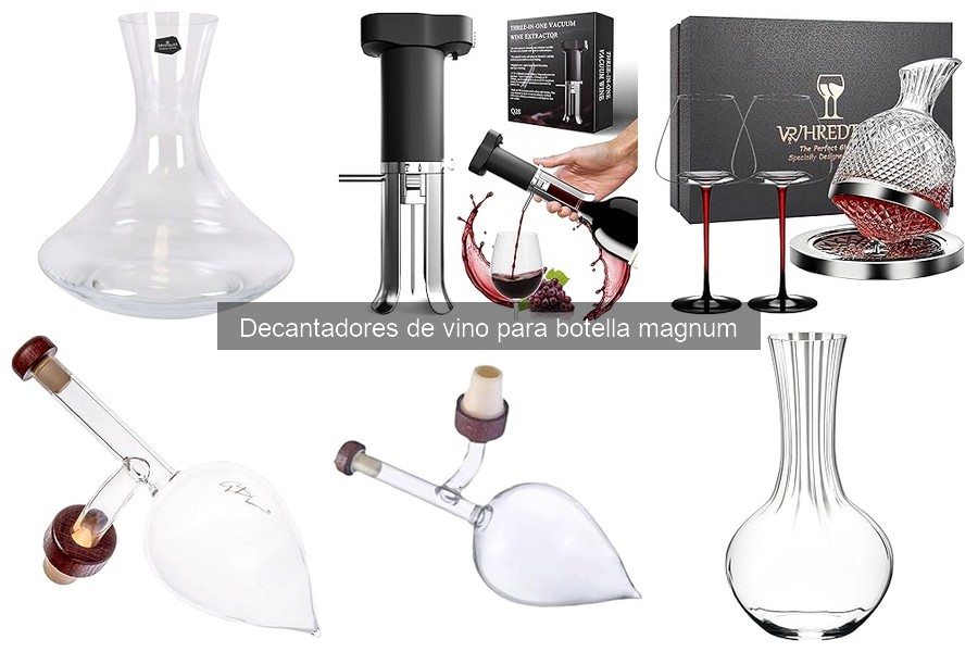 Preguntas Frecuentes sobre Decantadores de Vino Magnum
