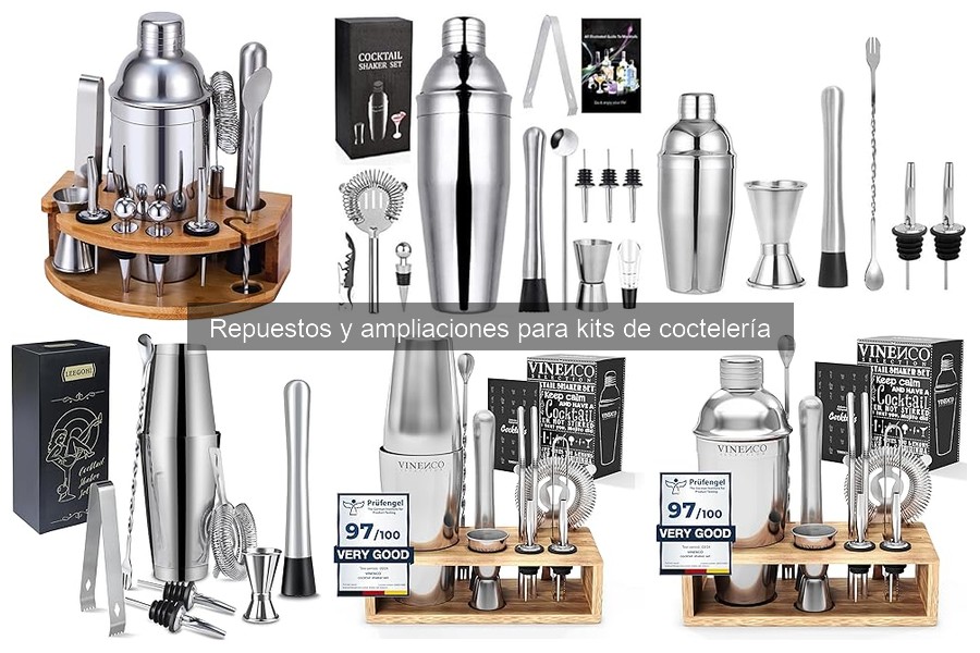 Problemas comunes al instalar repuestos para coctelería