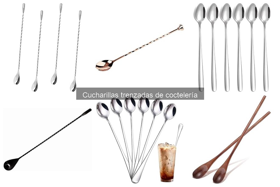 Problemas comunes al usar cucharillas trenzadas de coctelería