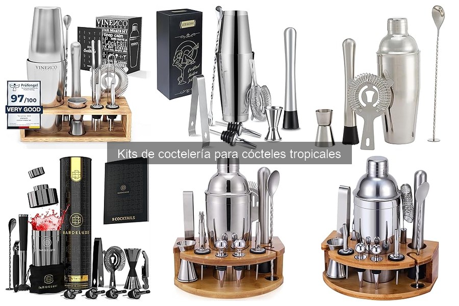 Problemas comunes al usar un kit de coctelería y soluciones