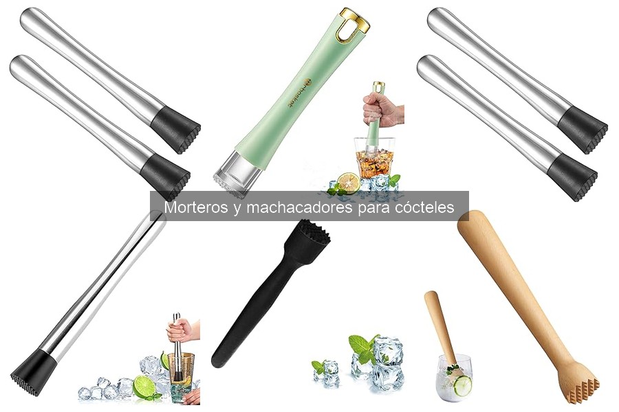 Problemas comunes al usar un mortero para cócteles
