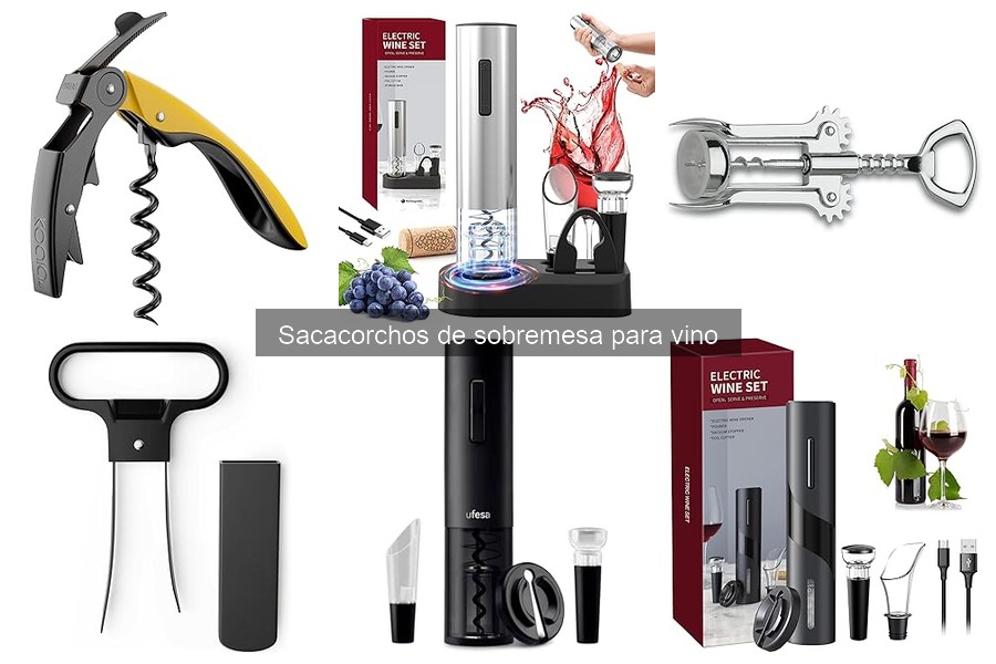 Problemas comunes al usar un sacacorchos de sobremesa