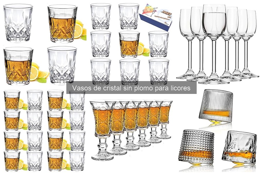 Problemas comunes al usar vasos de cristal sin plomo