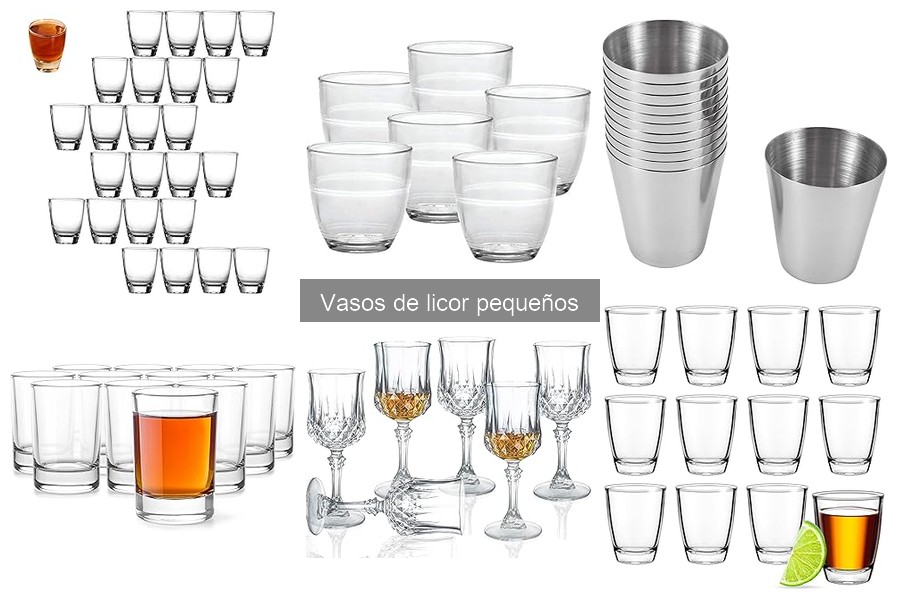 Problemas comunes al usar vasos de licor pequeños