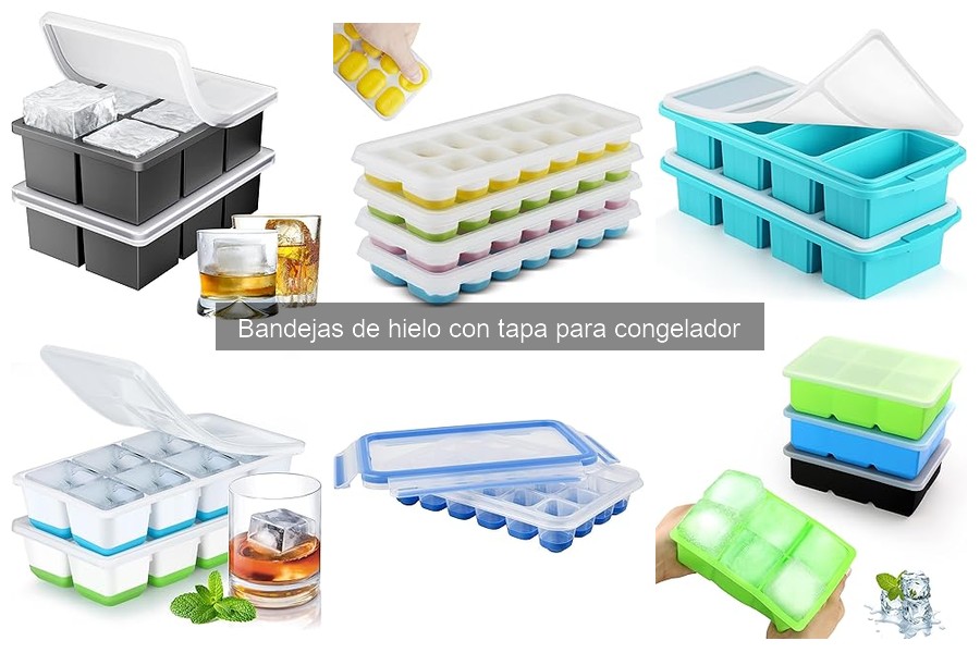 Problemas comunes con bandejas de hielo con tapa y soluciones