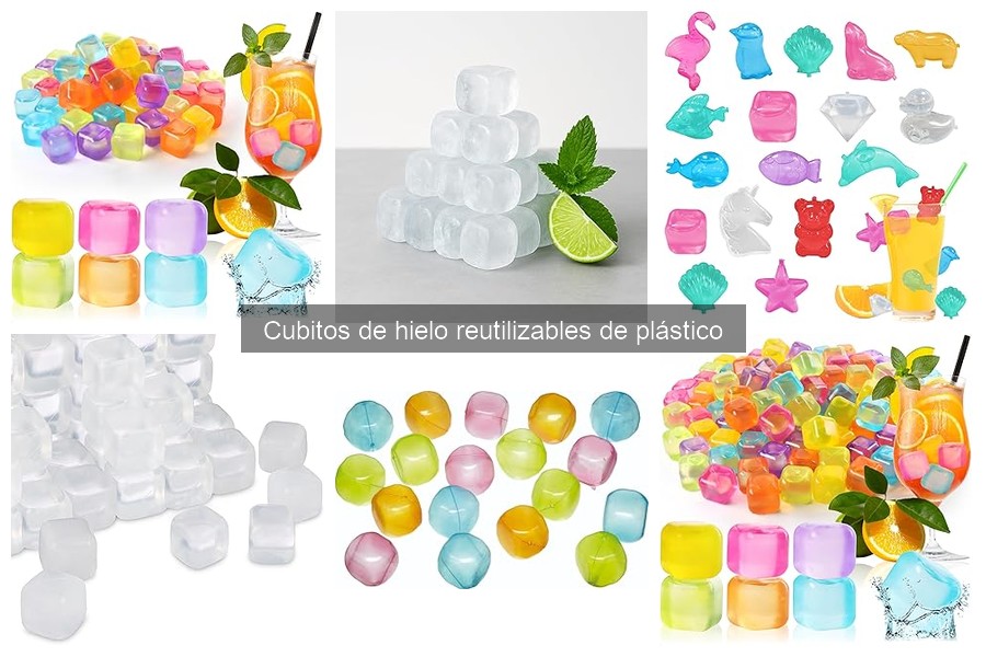 Problemas comunes con cubitos de hielo reutilizables de plástico