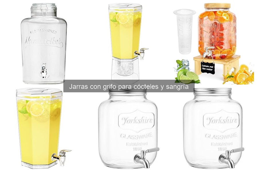 Problemas comunes con jarras de cócteles y soluciones