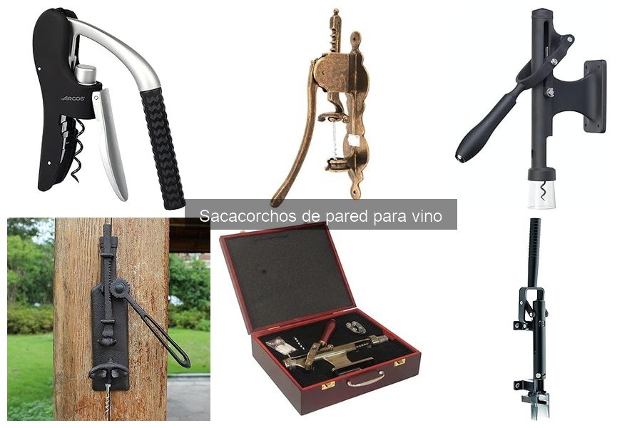 Problemas comunes con sacacorchos de pared y soluciones