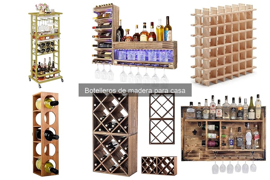 ¿Qué es un botellero de madera y cómo se utiliza?