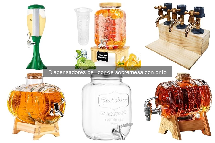 ¿Qué es un dispensador de licor de sobremesa con grifo?