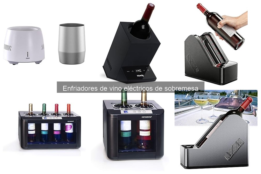 ¿Qué es un enfriador de vino eléctrico de sobremesa?