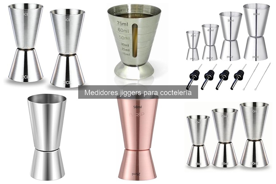 ¿Qué es un medidor jigger y cómo utilizarlo en coctelería?