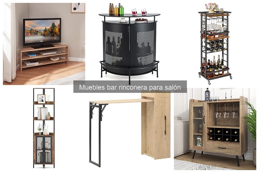 ¿Qué es un mueble bar rinconera? Características y usos