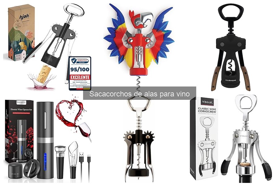 ¿Qué es un sacacorchos de alas? Características y Función