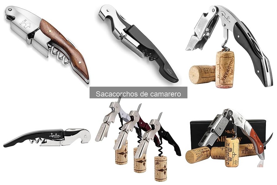 ¿Qué es un sacacorchos de camarero? Descubre sus características