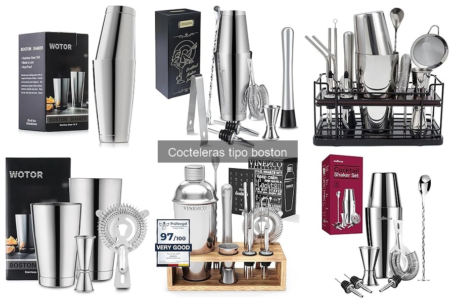 ¿Qué es una coctelera tipo Boston? Características y Uso