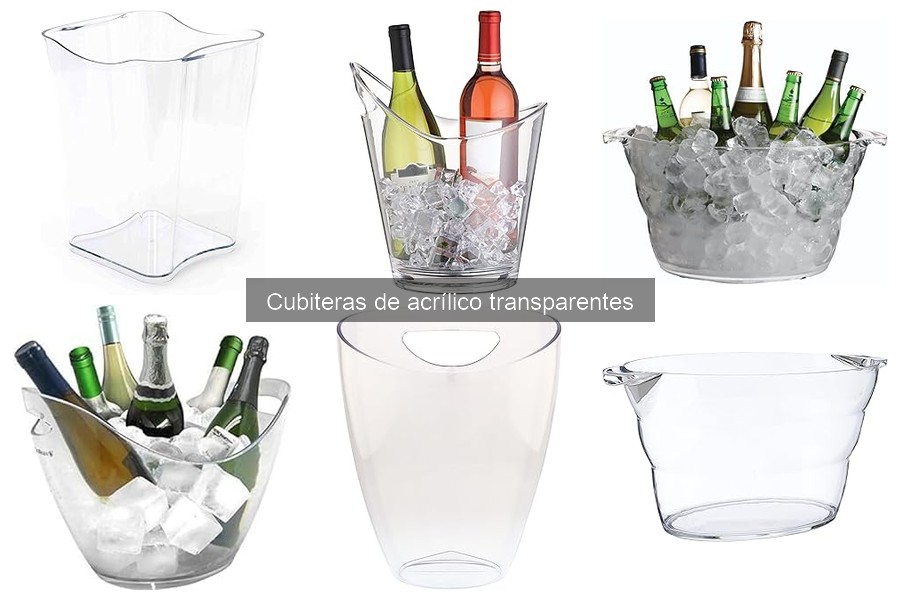 ¿Qué es una cubitera de acrílico transparente y sus ventajas?