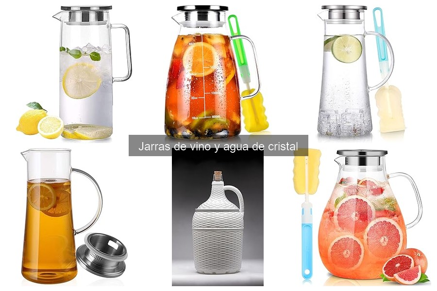 ¿Qué es una jarra de vino y agua de cristal? Características