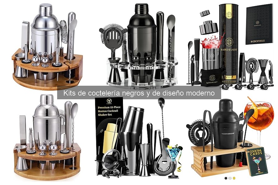 ¿Qué incluye un kit de coctelería moderno?