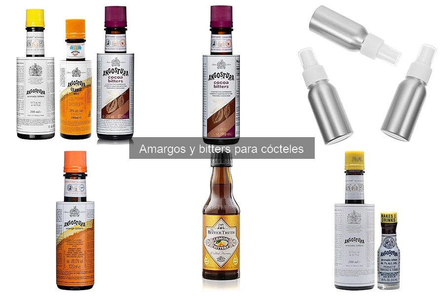¿Qué son los amargos y bitters para cócteles?