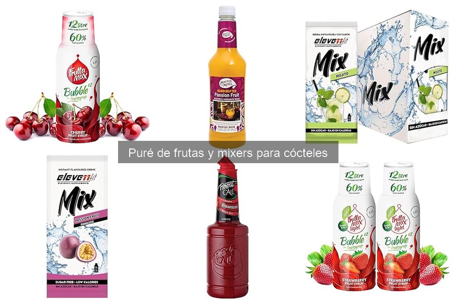¿Qué son los purés de frutas para cócteles? Descúbrelos aquí