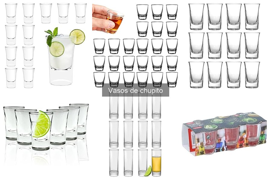 ¿Qué son los vasos de chupito? Historia y características