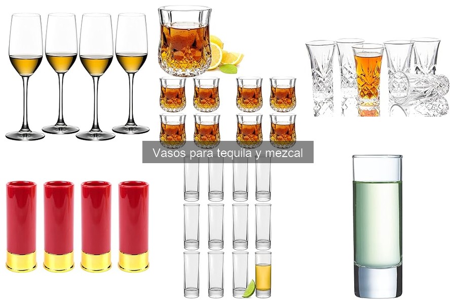 ¿Qué son los vasos para tequila y mezcal? Guía esencial