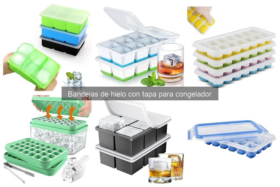 ¿Qué tamaño de bandeja de hielo con tapa elegir para tu congelador?