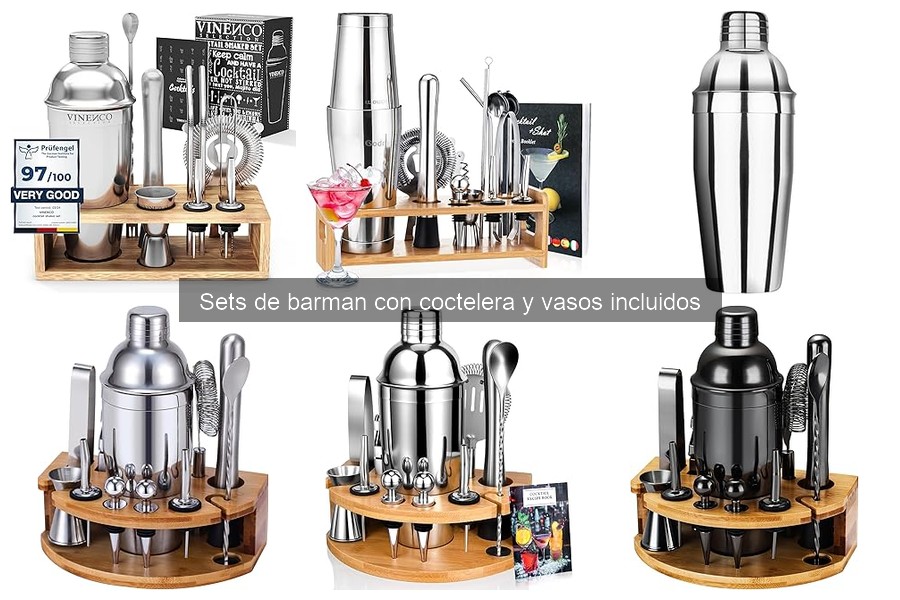 ¿Qué tamaño de set de barman elegir? Guía práctica